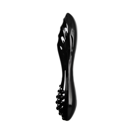 Satisfyer Dazziling Crystal - стеклянный фаллоимитатор с рельефом